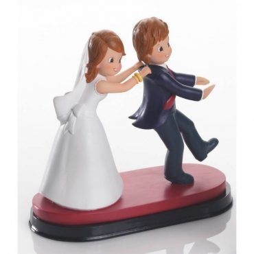 figura tarta novios te cogí doper 2095