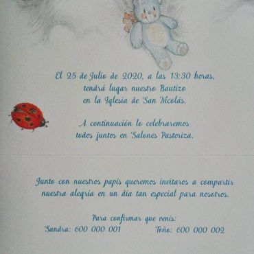 texto natalicio, texto bauizo