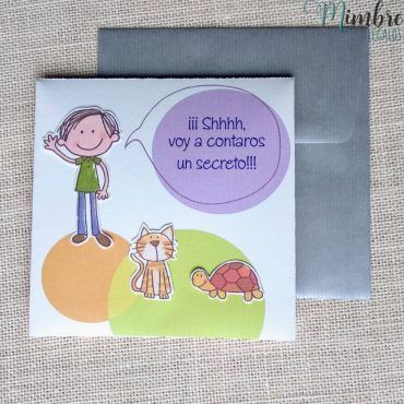 Invitacion boda Busquets con niños