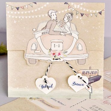invitacion-de-boda-clara-39700-coche-just-married-novio-corazon-romantica-divertida