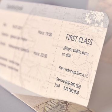 tel aviv invitación de boda 39704 billete de avión y temática de viaje y mapamundi