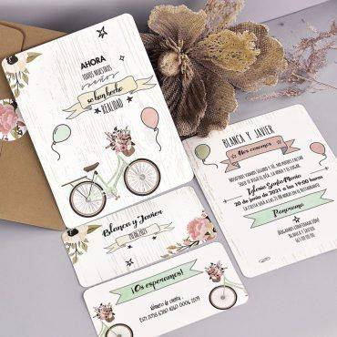 invitacion-de-boda-clara-39737-divertida-vintage-bicicleta-original