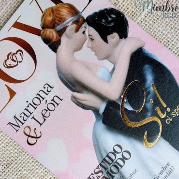 invitacion boda, 726010, belarto, rectangular, beso,romantica