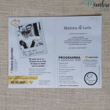 invitacion boda, 726010, belarto, rectangular, beso,romantica