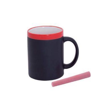 taza pizarra para pintar con tizas de Disok