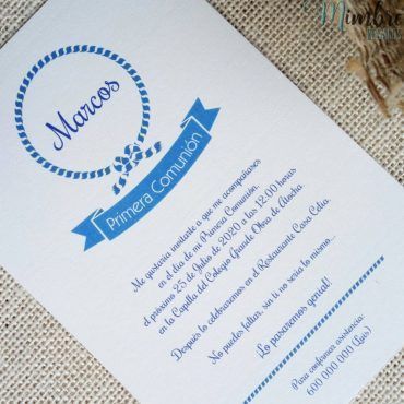 Alternative view of Invitación Marcos