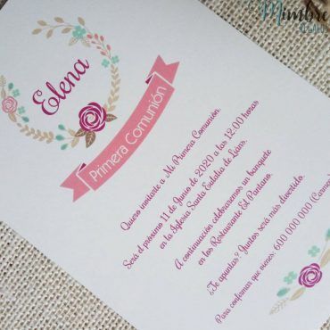 Alternative view of Invitación Elena