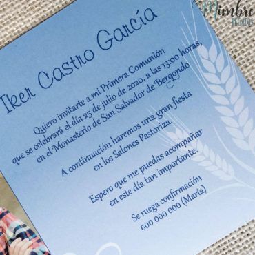 Alternative view of Invitación Iker