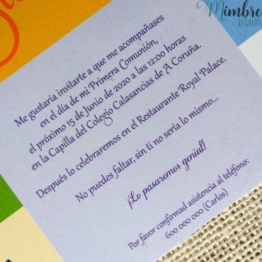Alternative view of Invitación Silvia