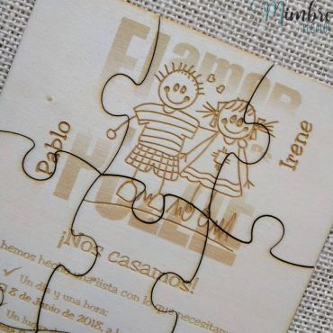 Alternative view of Invitación Pablo e Irene