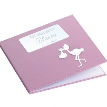 Libro Firmas Bautizo Rosa