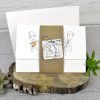 Invitación de boda, novios
