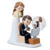 figura tarta boda novios videojuego mopec y319