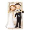 figura tarta boda novios selfie mopec y464