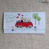 Invitación boda, coche