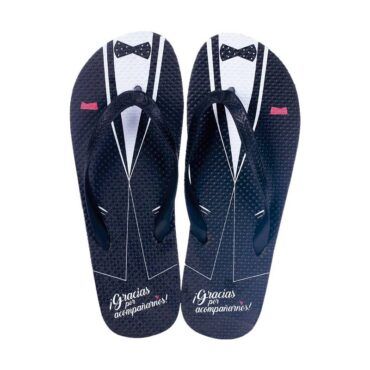 chanclas-novios-gracias-por-acompanarnos de Disok y para chicos