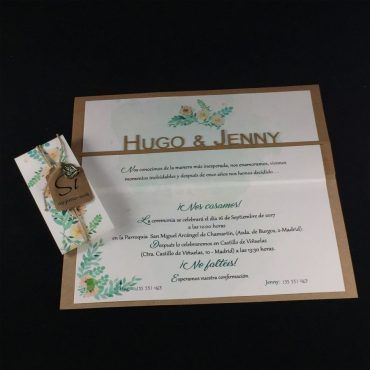 invitacion-de-boda-moderna-original-forro-flor-kraft