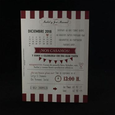 invitacion-de-boda-elegante-granate-moderna-original-forro-rayas