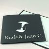 invitacion-de-boda-tarjeta-elegante-negro-silueta-perfil-novio-novia