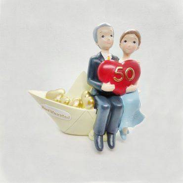 figura tarta 50 aniversario barco