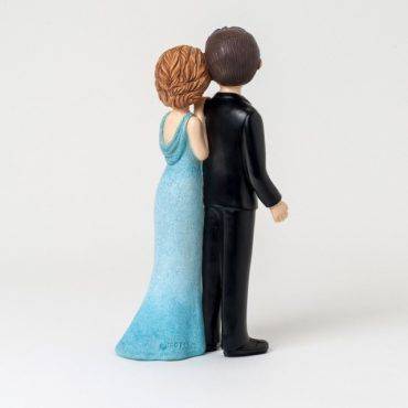 figura tarta, novios, 25 años, bodas plata, y925,