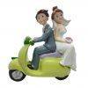 figura tarta, novios, moto, 2873