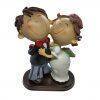 figura tarta, novios, abrazo, 2074