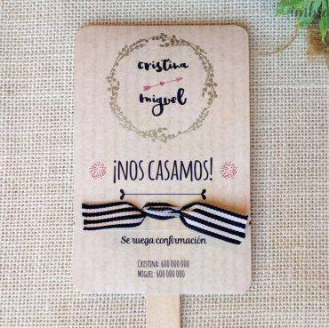 invitacion boda, 39640, cardnovel, original, abaco