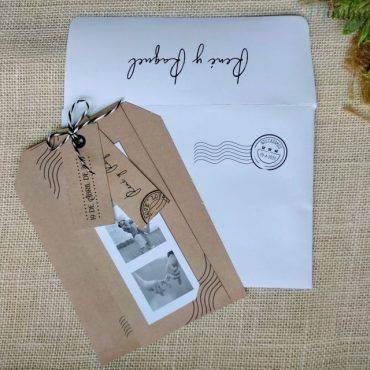 invitacion boda, 39731, cardnovel, foto maton, foto, kraft, original