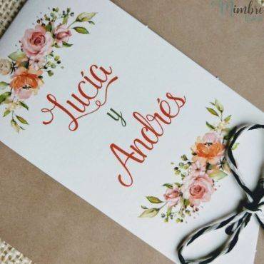 invitacion boda, 39732, cardnovel, rectangular, foto, kraft, flor, elegante
