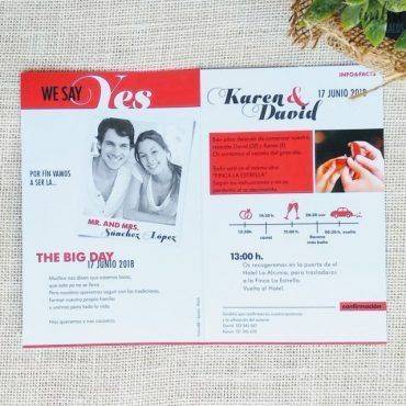 invitacion boda, 726009, belarto, rectangular, coche, zapato, divertida