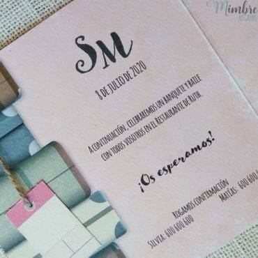 invitacion boda, 726013, belarto, cuadrada, maletas, original