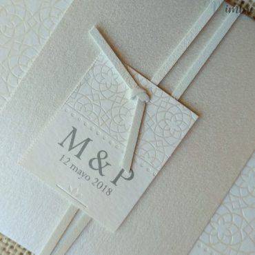 invitacion boda, 726043, belarto, rectangular, lazo, marron, elegante