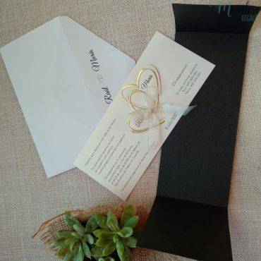 invitacion boda, 726062, belarto, rectangular, romantica, corazon, elegante