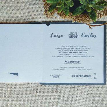 invitacion boda, 726017, belarto, rectangular, corazon, romantica, elegante