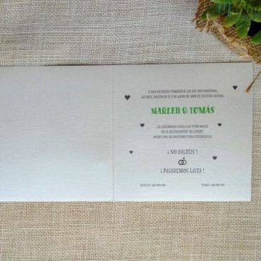 invitacion boda, 726067, belarto, cuadrada, corazon, romantica
