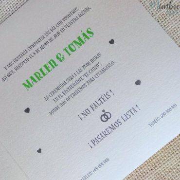 invitacion boda, 726067, belarto, cuadrada, corazon, romantica