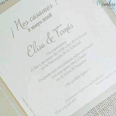 invitacion boda, lazo, encaje, belarto, cuadrada, clasica,,726076