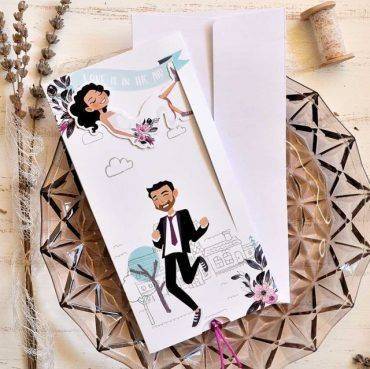 39816, invitación, boda, cardnovel, novia, en, brazos
