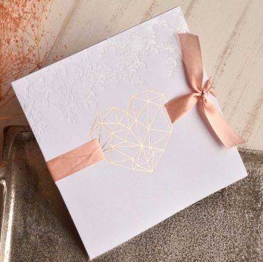 39851, invitación, boda, cardnovel, geométrica, corazón