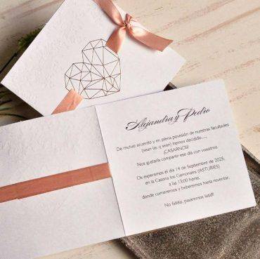 39851, invitación, boda, cardnovel, geometrica, corazon