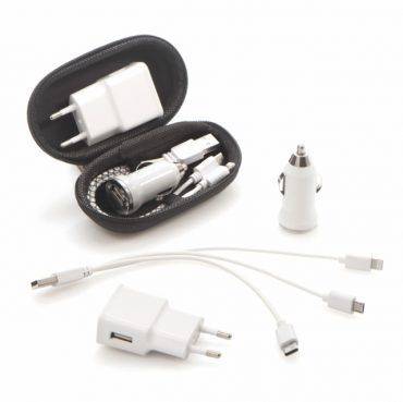 set de cargadores o adaptadores