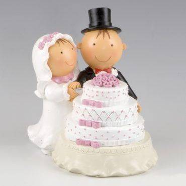 figura tarta, novios, boda, pastel, Y494