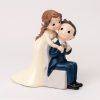 figura tarta, novios, boda, sentado, Y828