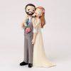 figura tarta, novios, boda, barba, Y841