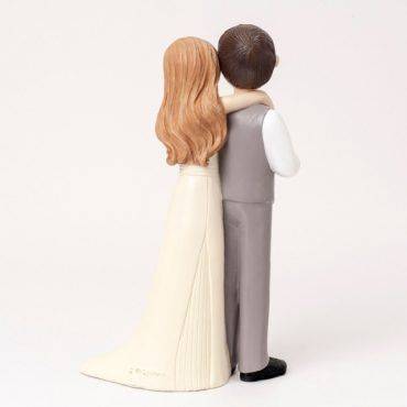 figura tarta, novios, boda, barba, Y841