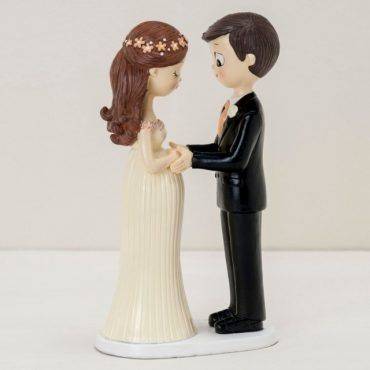 figura tarta, novios, boda, embarazada, Y617