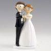 figura tarta, novios, boda, brindando, Y588