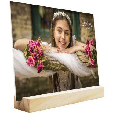 foto con base de madera de pino demark 12040