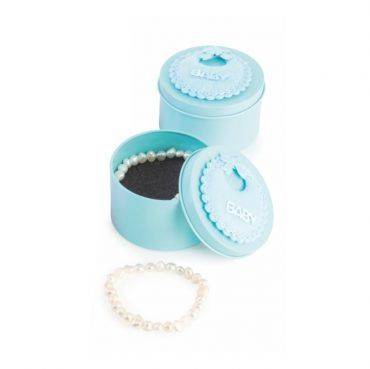 detalle, niño, niña, boda, comunion, bautizo, pulsera, caja, azul, 182